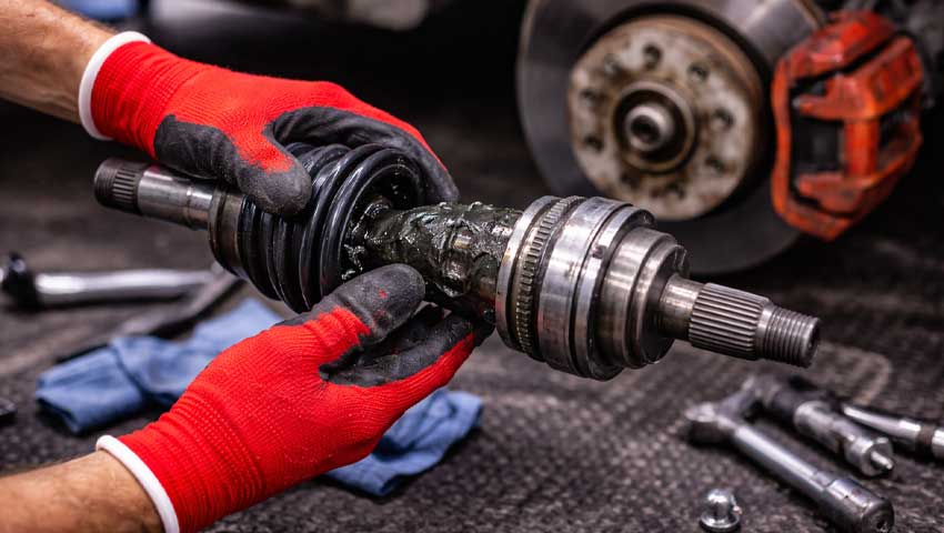 Axle-Repairing